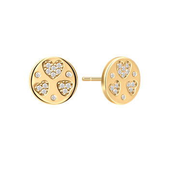 Sølvforgyldt ørestikker, från Støvring Design