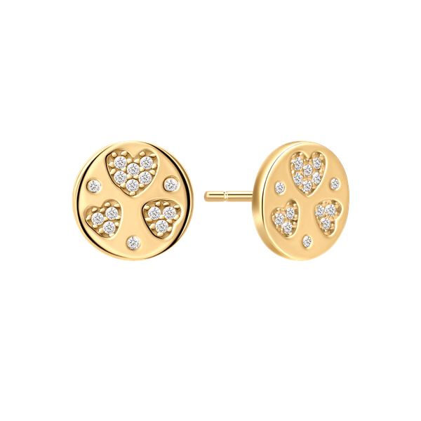 Sølvforgyldt ørestikker, från Støvring Design