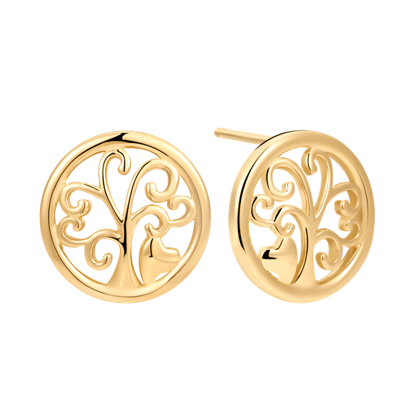 Sølvforgyldt ørestikker, från Støvring Design