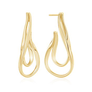 Sølvforgyldt ørestikker, från Støvring Design