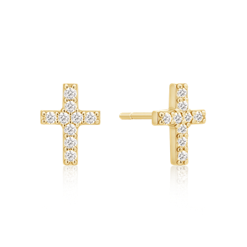 Sølvforgyldt ørestikker, från Støvring Design