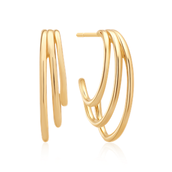 Sølvforgyldt ørestikker, från Støvring Design