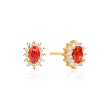 Sølvforgyldt ørestikker, från Støvring Design