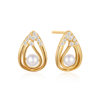 Sølvforgyldt ørestikker, från Støvring Design