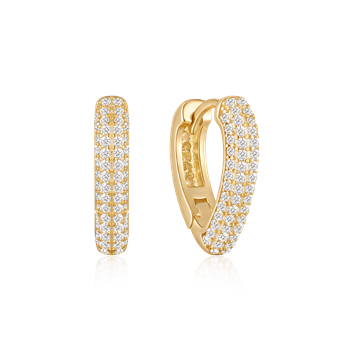 Sølvforgyldt creoler, från Støvring Design