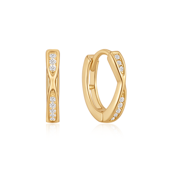 Sølvforgyldt creoler, från Støvring Design