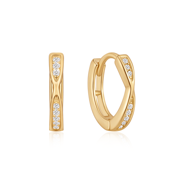 Sølvforgyldt creoler, från Støvring Design