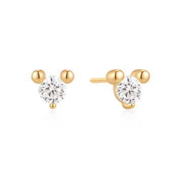 Sølvforgyldt ørestikker, från Støvring Design