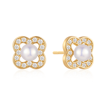 Sølvforgyldt ørestikker, från Støvring Design