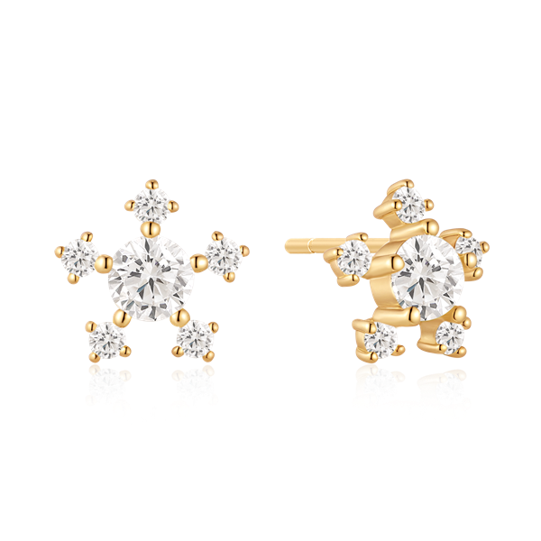 Sølvforgyldt ørestikker, från Støvring Design