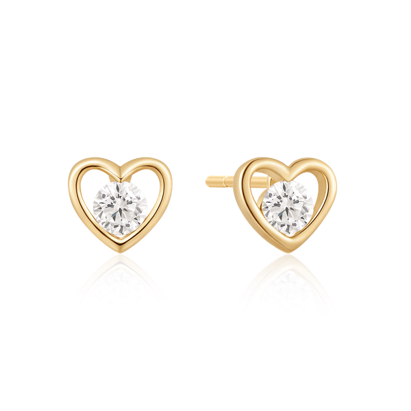 Sølvforgyldt ørestikker, från Støvring Design