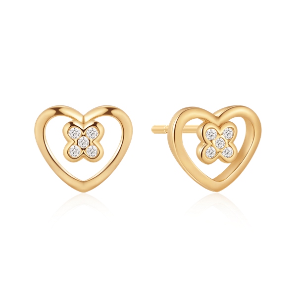 Sølvforgyldt ørestikker, från Støvring Design