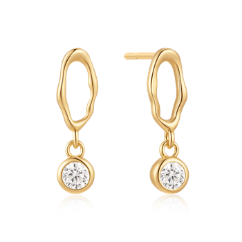 Sølvforgyldt ørestikker, från Støvring Design