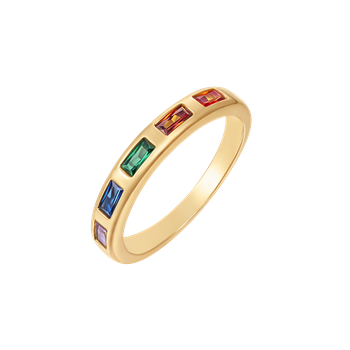 Sølvforgyldt ring, från Støvring Design