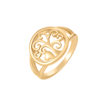 Sølvforgyldt ring, från Støvring Design