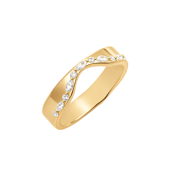 Sølvforgyldt ring, från Støvring Design