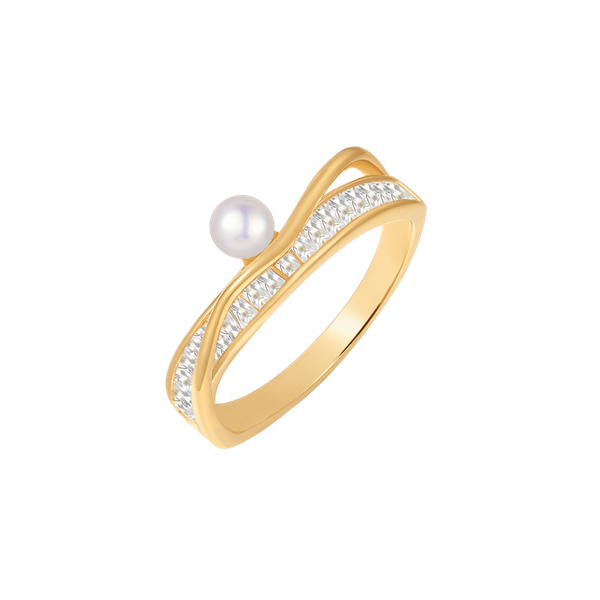 Sølvforgyldt ring, från Støvring Design