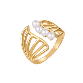 Sølvforgyldt ring, från Støvring Design