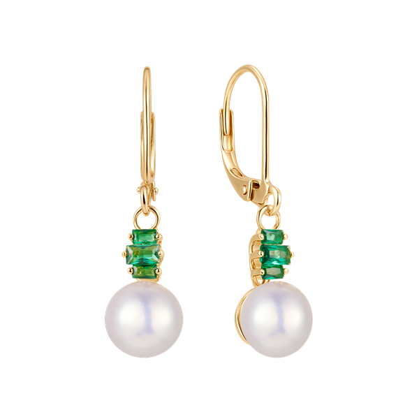 Sølvforgyldt ørehænger, från Støvring Design