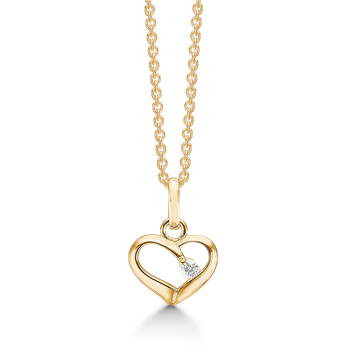 Sølvforgyldt vedhæng, från Støvring Design