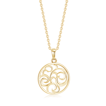 Sølvforgyldt halskæde, från Støvring Design