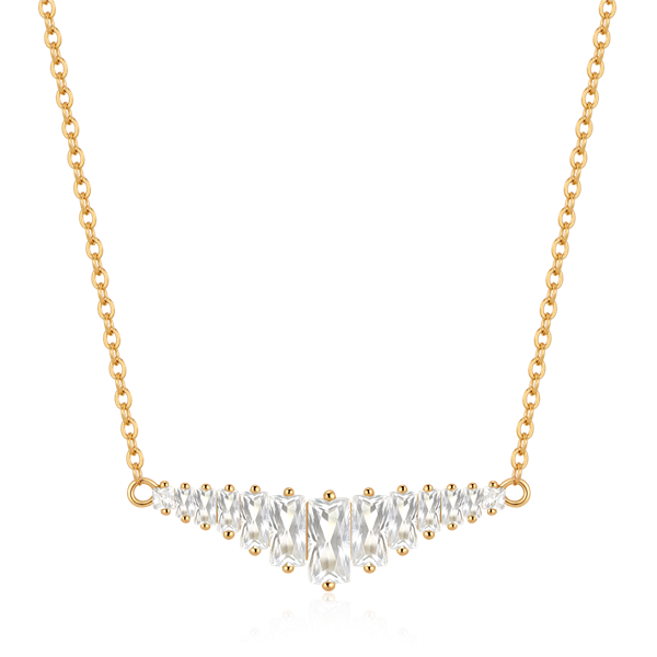 Sølvforgyldt halskæde, från Støvring Design