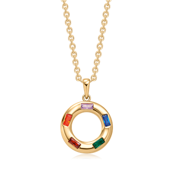 Sølvforgyldt halskæde, från Støvring Design