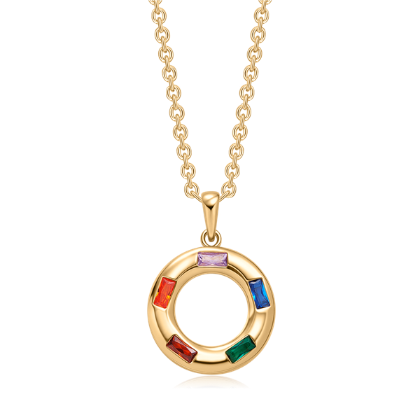 Sølvforgyldt halskæde, från Støvring Design