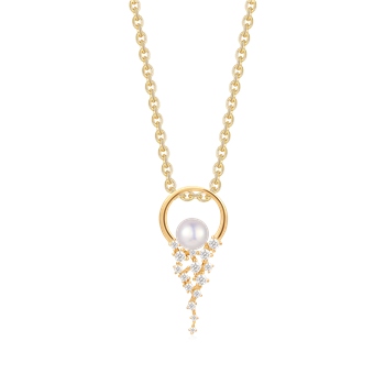 Sølvforgyldt halskæde, från Støvring Design