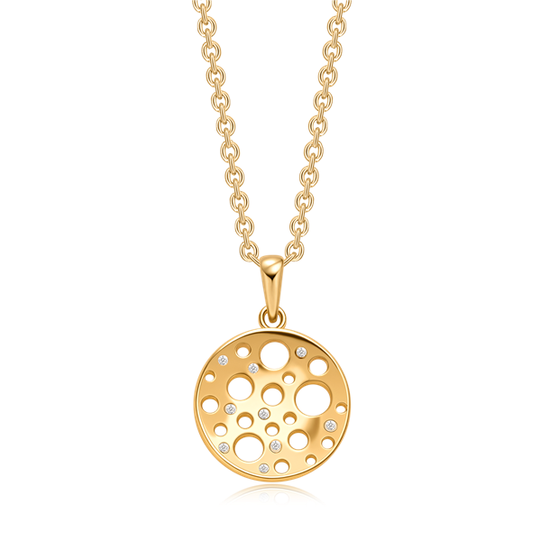 Sølvforgyldt halskæde, från Støvring Design