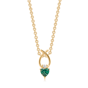 Sølvforgyldt halskæde, från Støvring Design