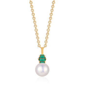 Sølvforgyldt halskæde, från Støvring Design