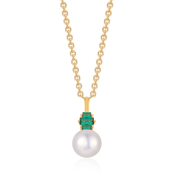 Sølvforgyldt halskæde, från Støvring Design