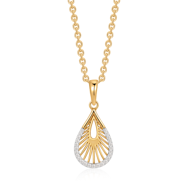 Sølvforgyldt halskæde, från Støvring Design