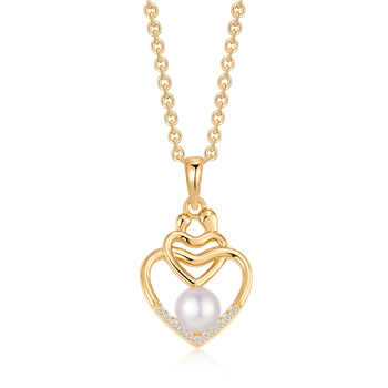 Sølvforgyldt halskæde, från Støvring Design