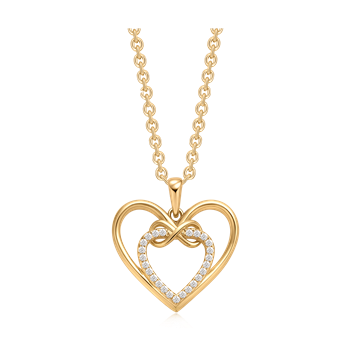 Sølvforgyldt halskæde, från Støvring Design