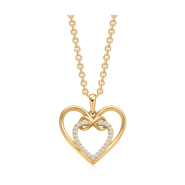 Sølvforgyldt halskæde, från Støvring Design