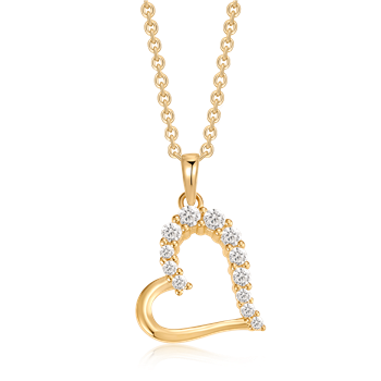 Sølvforgyldt halskæde, från Støvring Design