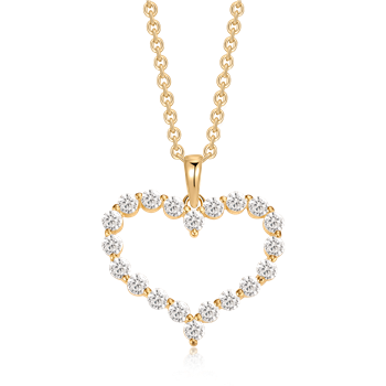 Sølvforgyldt halskæde, från Støvring Design