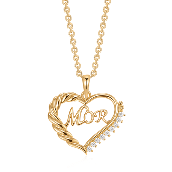 Sølvforgyldt halskæde, från Støvring Design