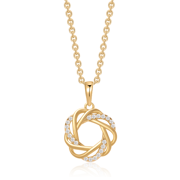 Sølvforgyldt halskæde, från Støvring Design