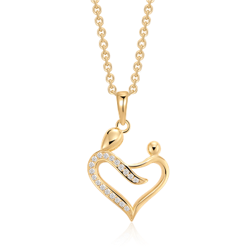 Sølvforgyldt halskæde, från Støvring Design