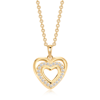 Sølvforgyldt halskæde, från Støvring Design