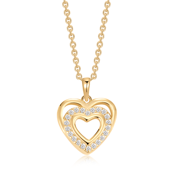 Sølvforgyldt halskæde, från Støvring Design