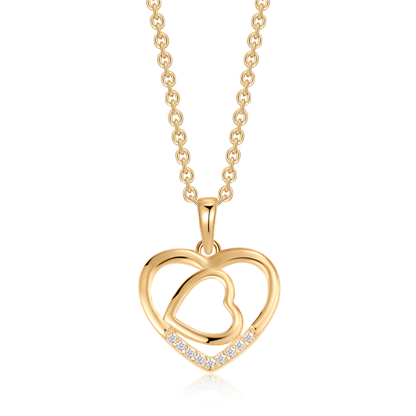 Sølvforgyldt halskæde, från Støvring Design