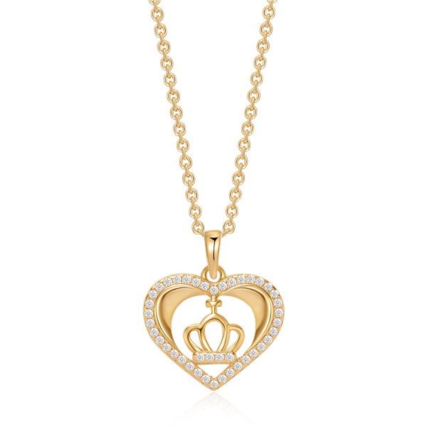 Sølvforgyldt halskæde, från Støvring Design