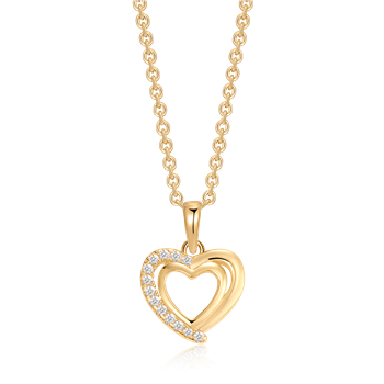 Sølvforgyldt halskæde, från Støvring Design