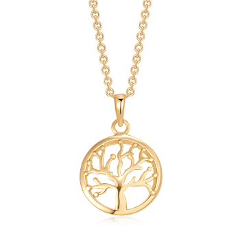 Sølvforgyldt halskæde, från Støvring Design