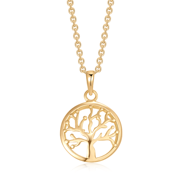 Sølvforgyldt halskæde, från Støvring Design