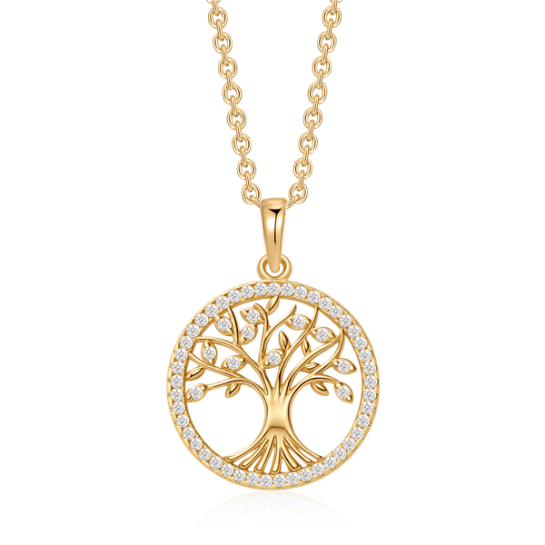 Sølvforgyldt halskæde, från Støvring Design